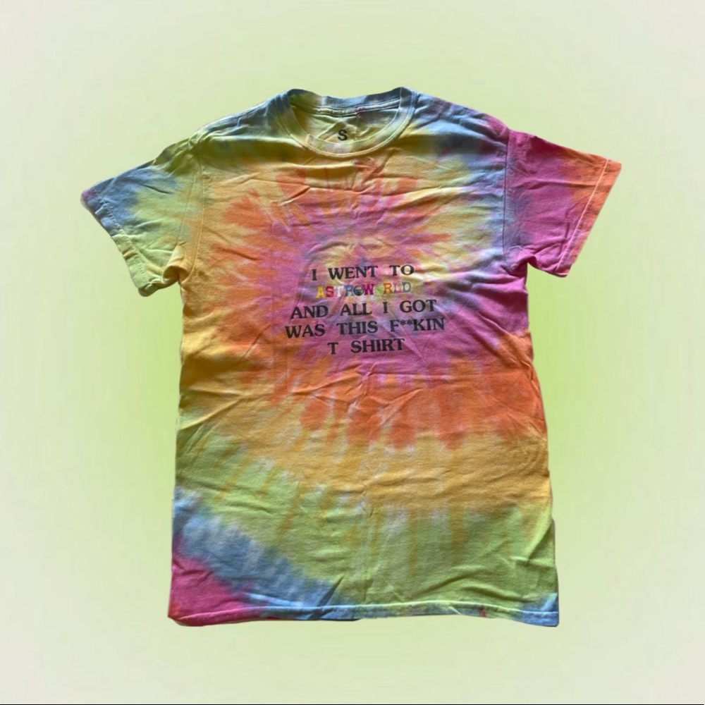 Authentic Travis Scott Astroworld Tour T-Shirt